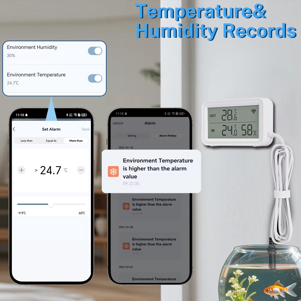 مقياس حرارة ورطوبة خارجي مقاوم - مراجعة Tuya Smart وسعره