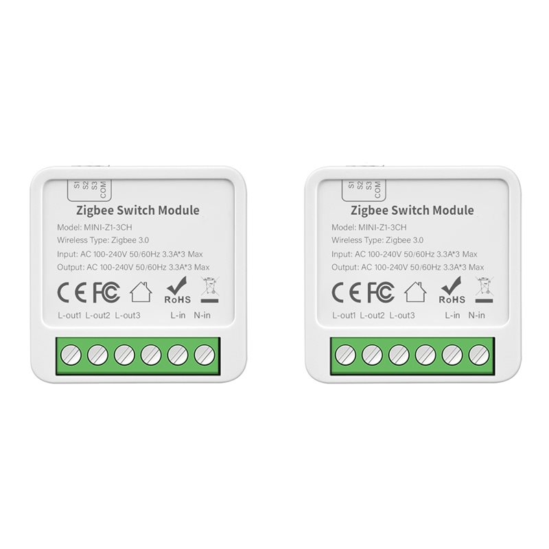 ABGR-2X تويا زيجبي 3 CH لتقوم  - مراجعة Smart Relay Tuya وسعره