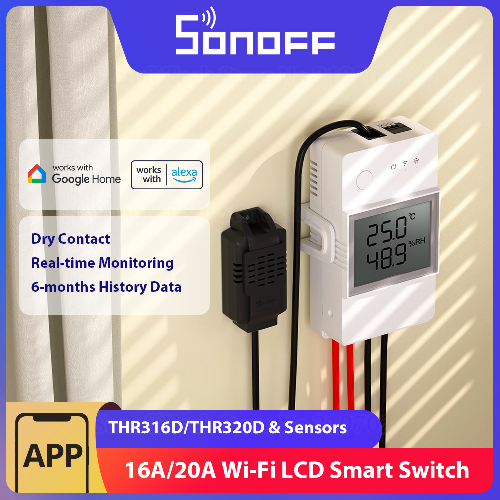 SONOFF THR316D/THR320D مفتاح ذ - مراجعة Sonoff Mini R4 وسعره