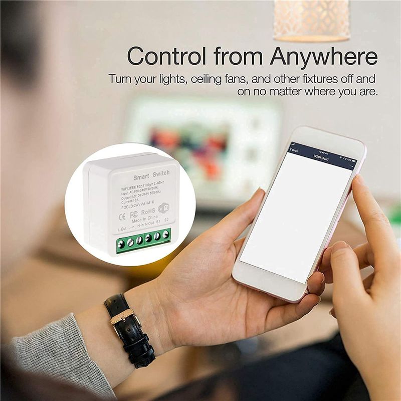10X مفتاح ريلاي ذكي صغير يعمل  - مراجعة Smart Relay Tuya وسعره