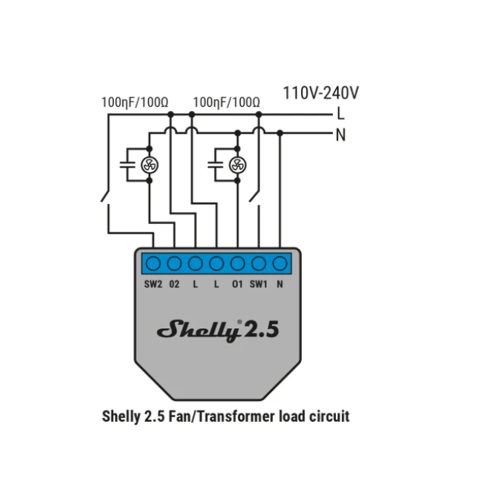 يتم استخدام الدوائر الممتصة لل - مراجعة Shelly Plug وسعره